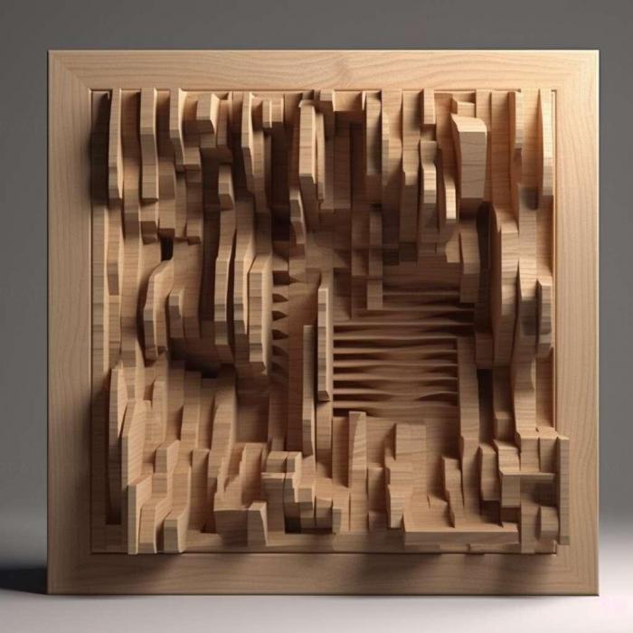 نموذج ثلاثي الأبعاد لآلة CNC 3D Art 